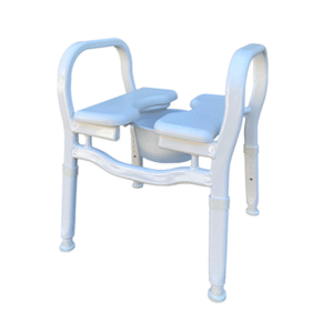 Combo Shower Stool/Chair/Over Toilet Aid 49cm Seat Width