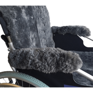 Pearl Sheepskin Armrest Pads