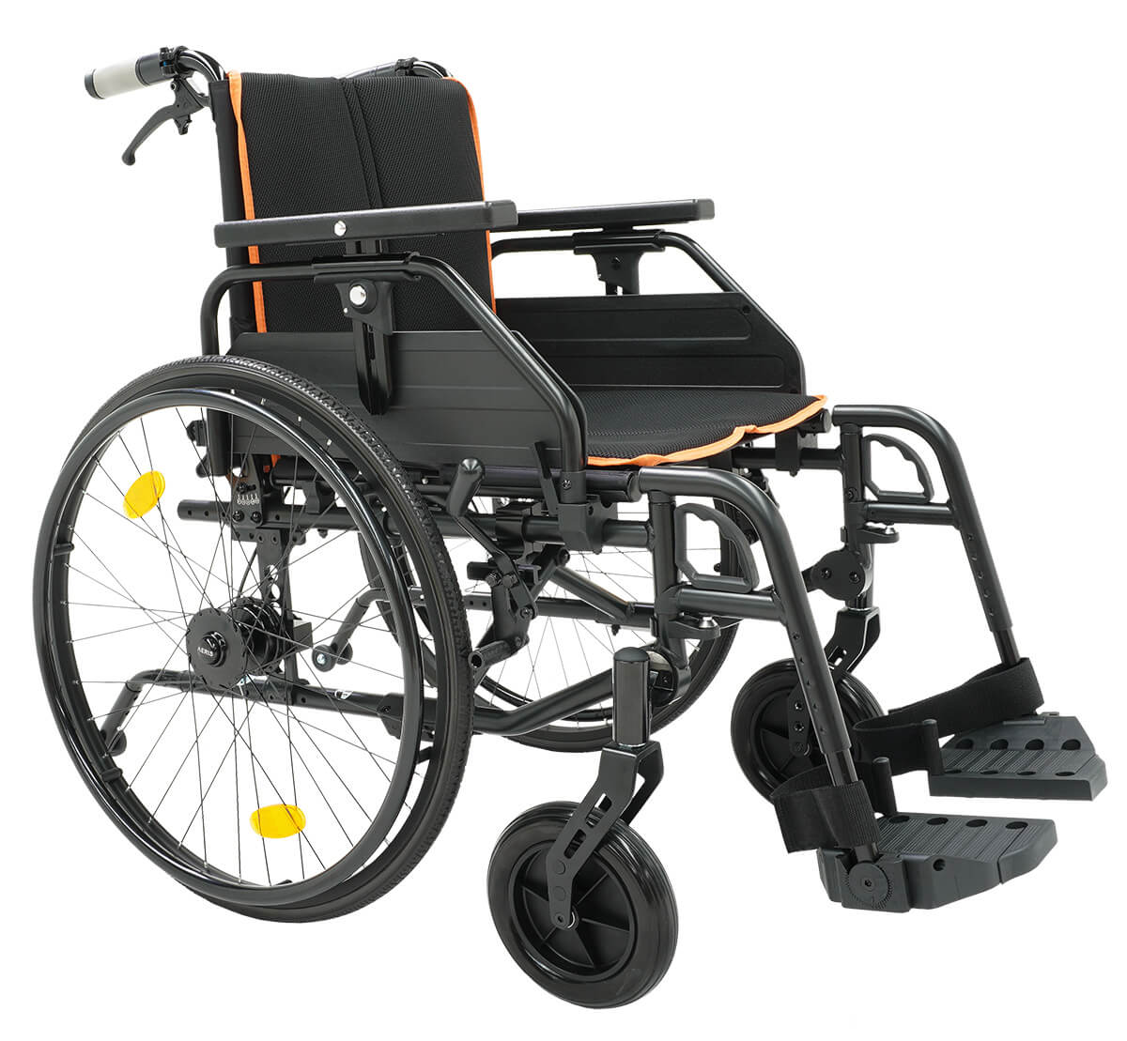 AERIS ADJUSTA SELF PROPELLED WHEELCHAIR + DRUM BRAKE